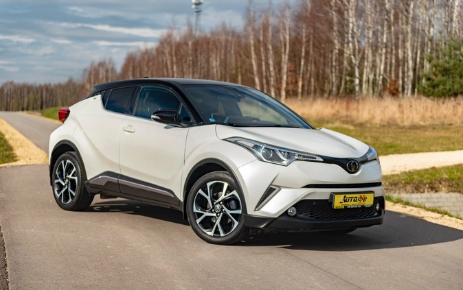 śląskie Toyota C-HR cena 71586 przebieg: 120000, rok produkcji 2017 z Resko